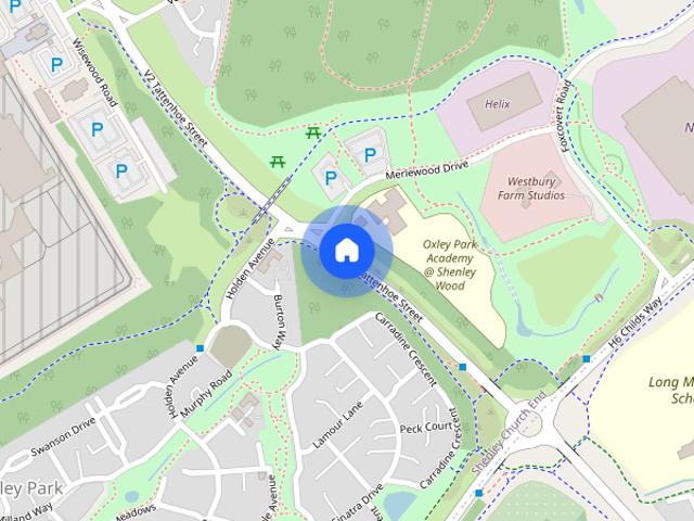 House for rent in Oxley Park, Shenley Church End