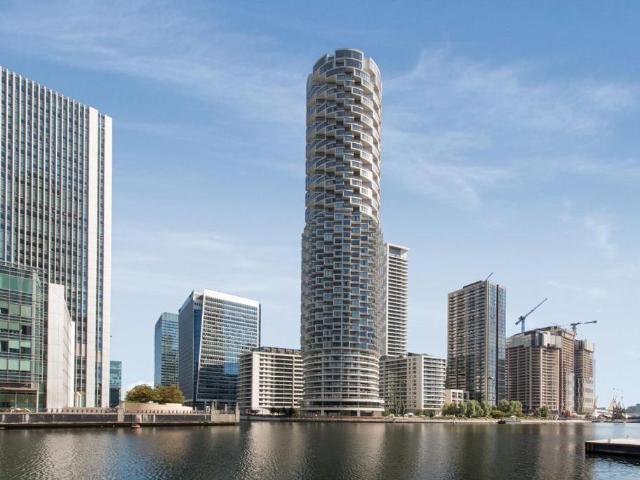 Apartment for rent in Wood Wharf, Greater London