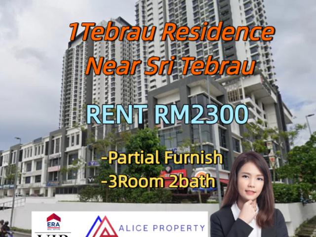 Apartment for rent in Johore Bahru, Johor