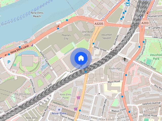 Apartment for rent in Nine Elms, Greater London