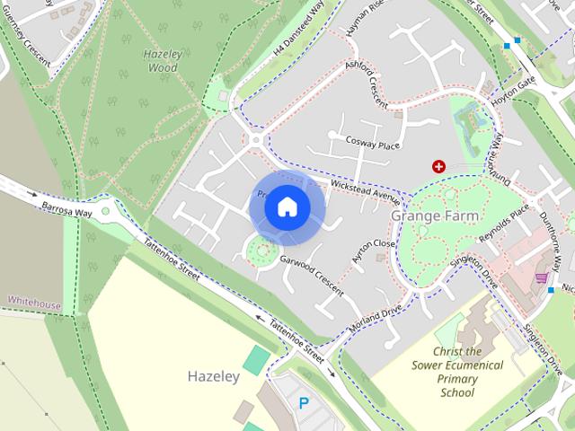House for rent in Shenley Church End, Milton Keynes
