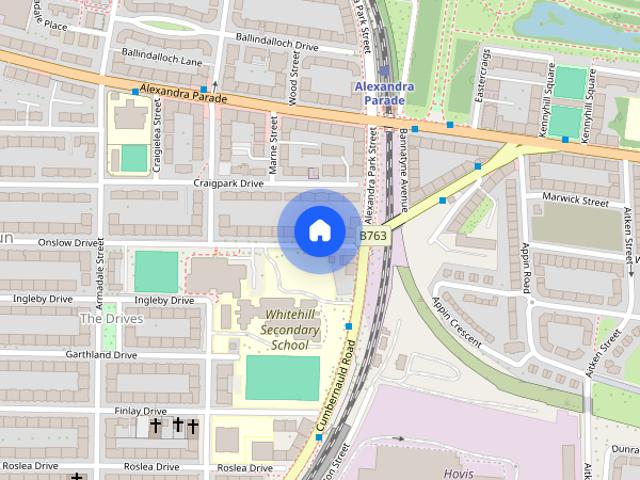 Apartment for rent in The Drives, Dennistoun