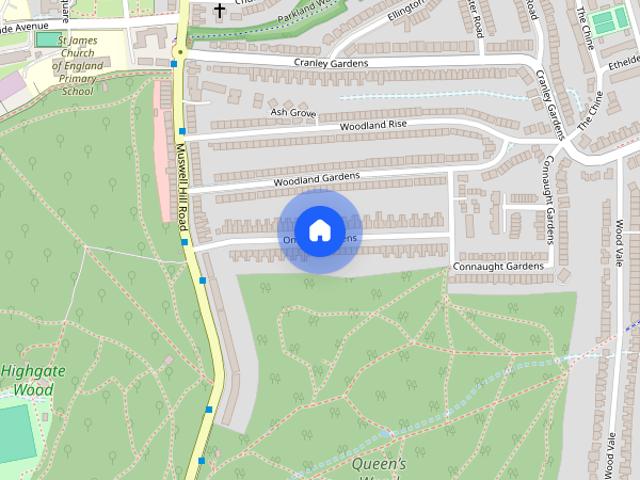 House for rent in Muswell Hill, Greater London