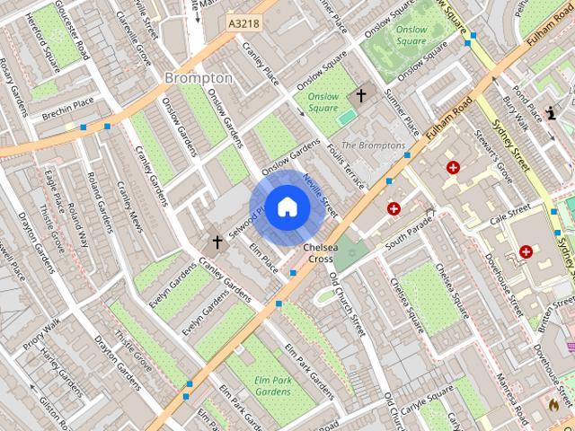 Apartment for rent in Brompton, Greater London