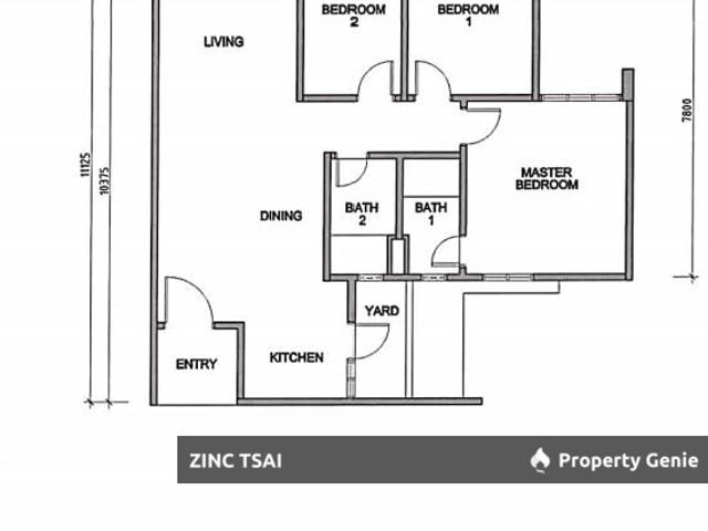 Apartment for rent in Kajang, Langat