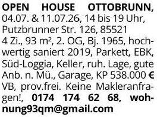 Wohnung kaufen in Ottobrunn, Bayern