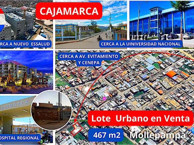 Terreno venta en Cajamarca