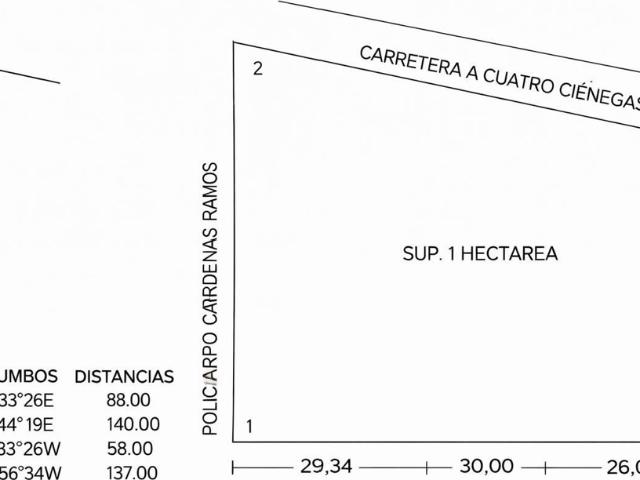 Terreno en venta en Frontera, Coahuila