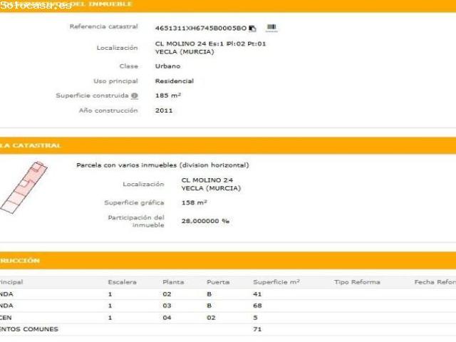 Piso en venta en Altiplano, Murcia