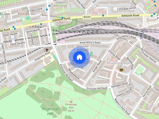 House for rent in Chalk Farm, Cat Hill