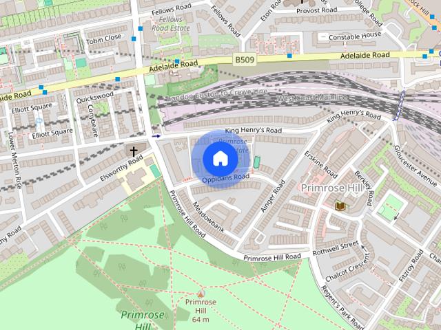 House for rent in Chalk Farm, Cat Hill