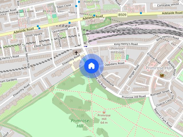 House for rent in Chalk Farm, Primrose Hill