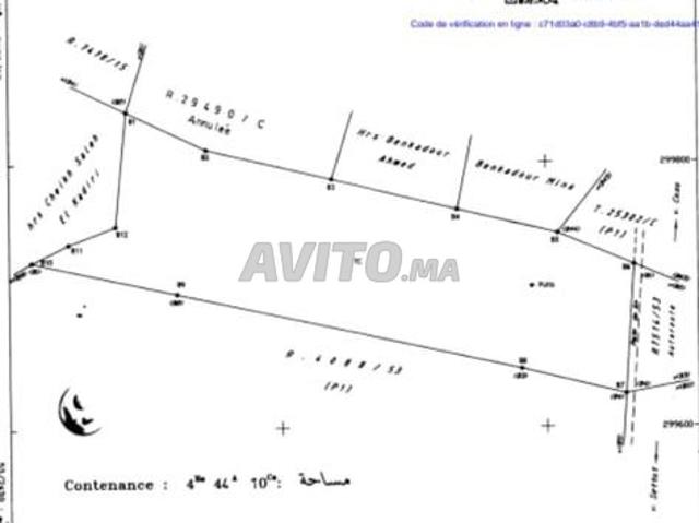Propriété vente à Berrechid, Gharb-Chrarda-Beni Hssen