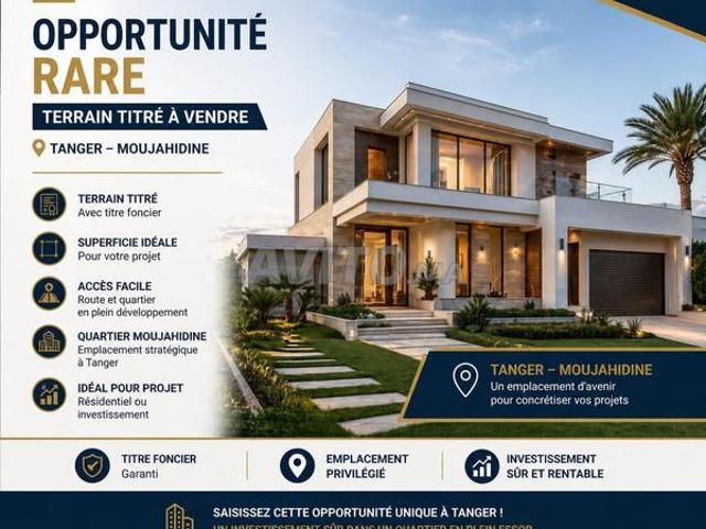 Propriété vente à Tangero, Tanger-Tétouan