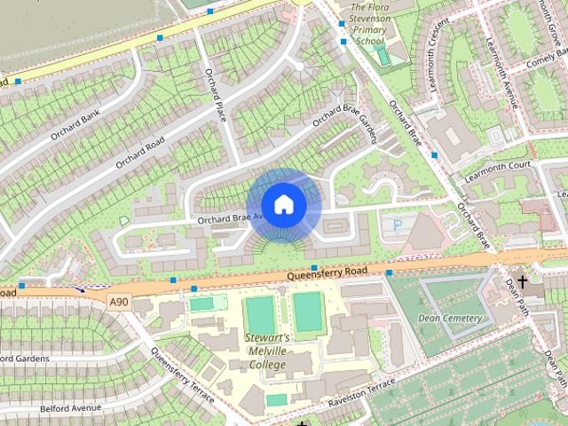 Apartment for rent in Comely Bank, Craigleith