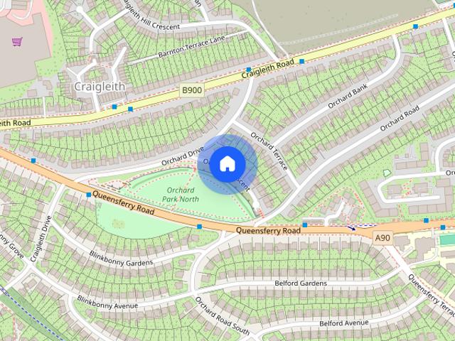 House for rent in Comely Bank, Craigleith