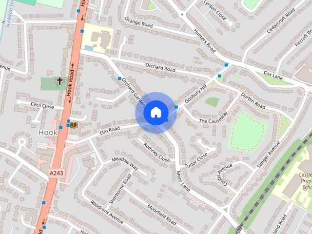 Room for rent in Hook, Greater London