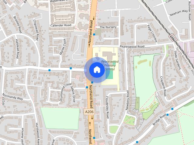 Apartment for rent in North End, Greater London