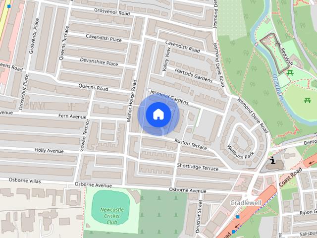 Apartment for rent in Cradlewell, Newcastle upon Tyne