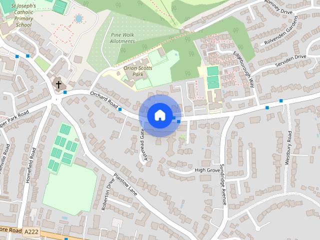 Apartment for rent in Widmore, Greater London