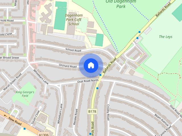 House for rent in London Borough of Barking and Dagenham, Greater London