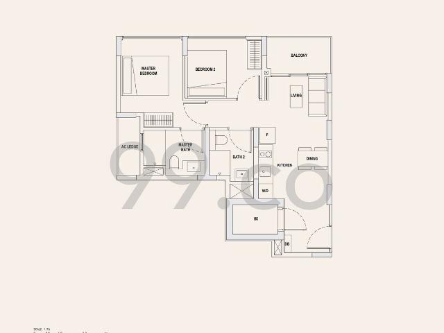Apartment for sale in Rochor