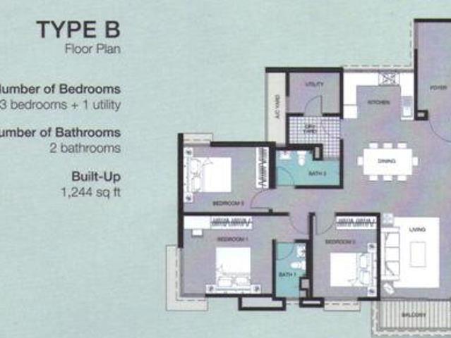 Apartment for rent in Georgetown, Penang