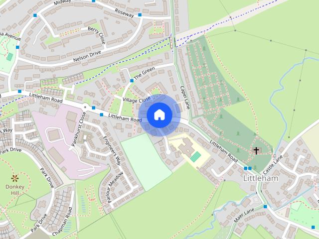 House for rent in Littleham, Budlake
