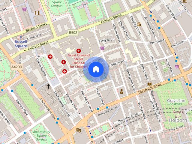 Apartment for rent in Bloomsbury, King's Cross