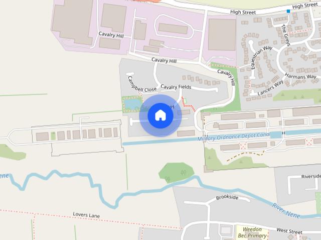 Apartment for rent in Weedon Bec