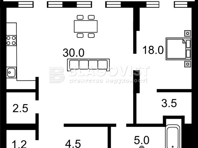 Квартира аренда в Киеве, Киевской области