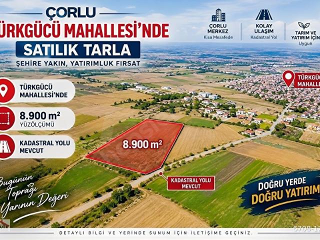Türkgücü Mahallesi, Çorlu içerisinde satılık Arsa