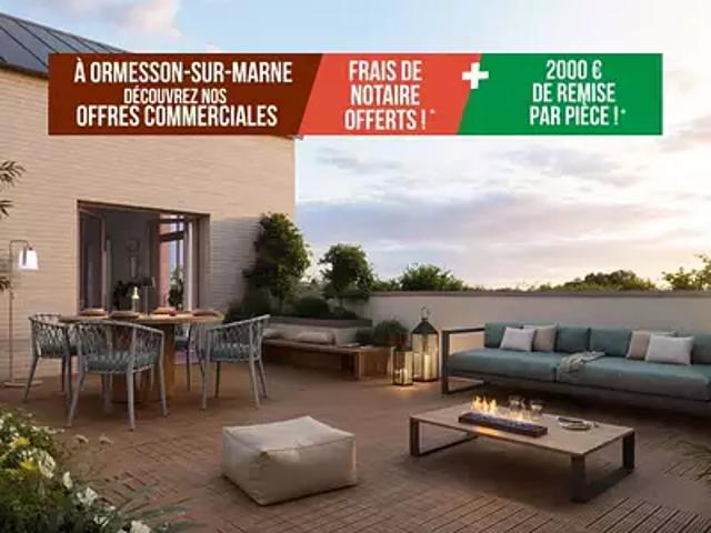 Appartement vente à Ormesson-sur-Marne, Val-de-Marne