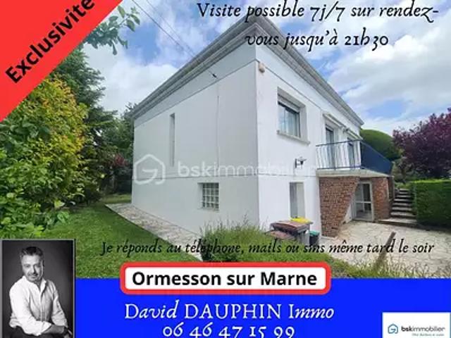 Maison vente à Ormesson-sur-Marne, Val-de-Marne