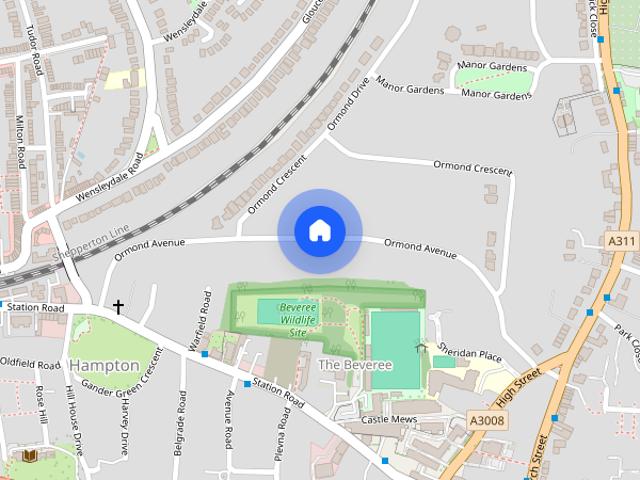 House for rent in Hampton, Greater London