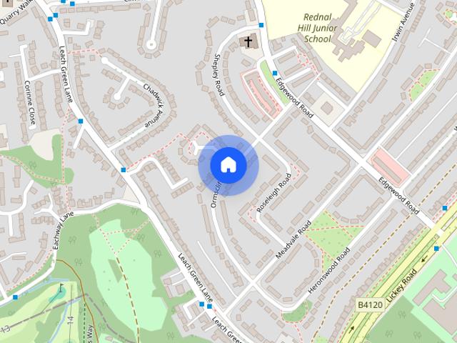 House for rent in Rednal, Birmingham