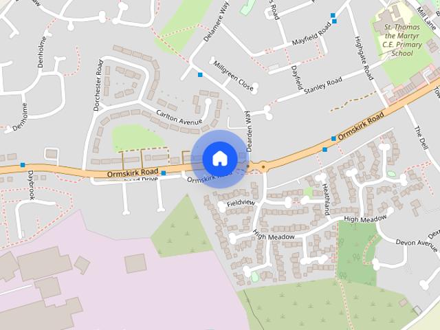 House for rent in Upholland, Roby Mill