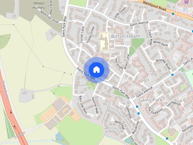 House for rent in Bicton Heath, Shrewsbury