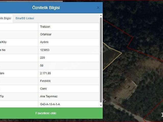 Gözalan, Ortahisar içerisinde satılık mülk