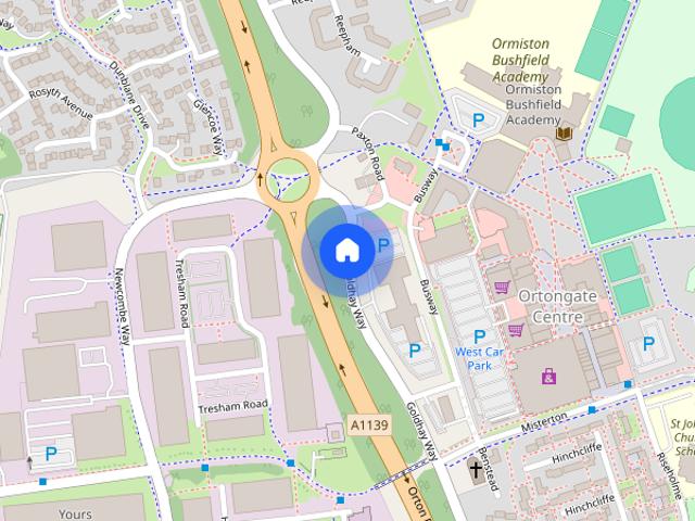 Apartment for rent in Ortongate Centre, Peterborough