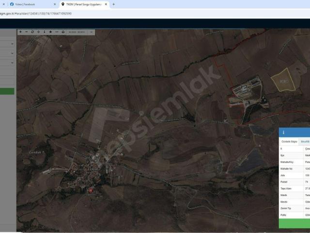 Elmalı, Çorum Merkez içerisinde satılık Arsa