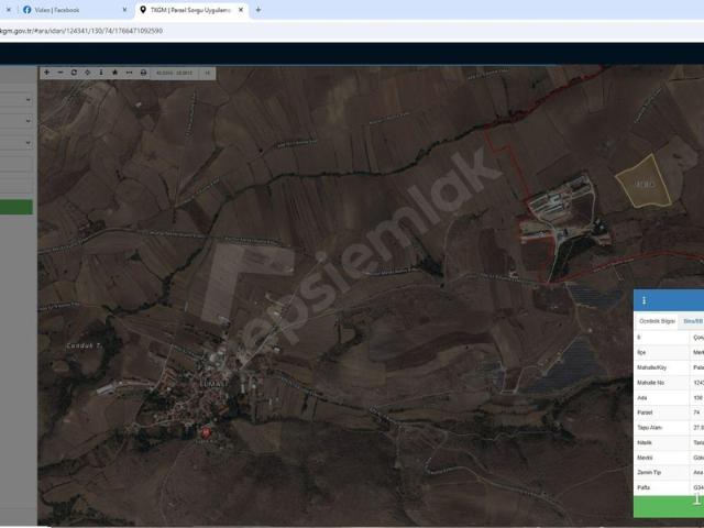 Elmalı, Çorum Merkez içerisinde satılık Arsa