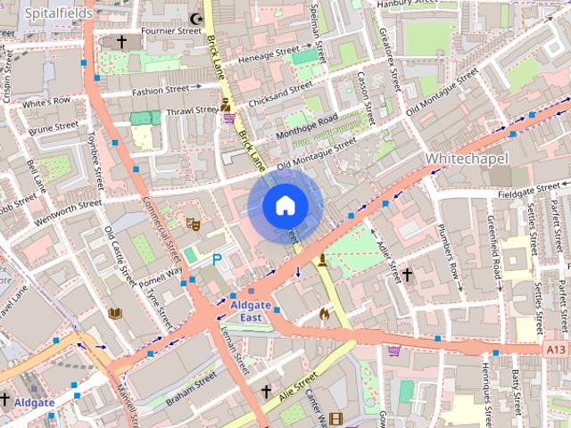 Apartment for rent in Spitalfields, Whitechapel