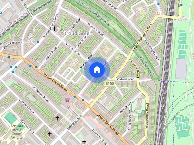 Apartment for rent in Stroud Green, Greater London