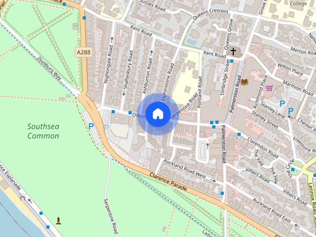 Apartment for rent in Southsea, City Of Portsmouth