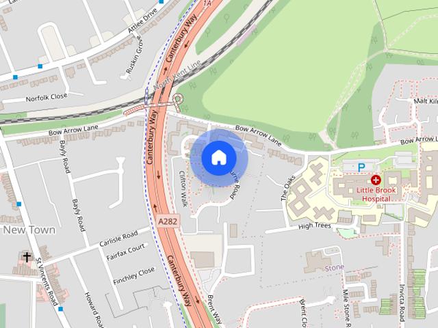 Apartment for rent in Stone, Monks Orchard