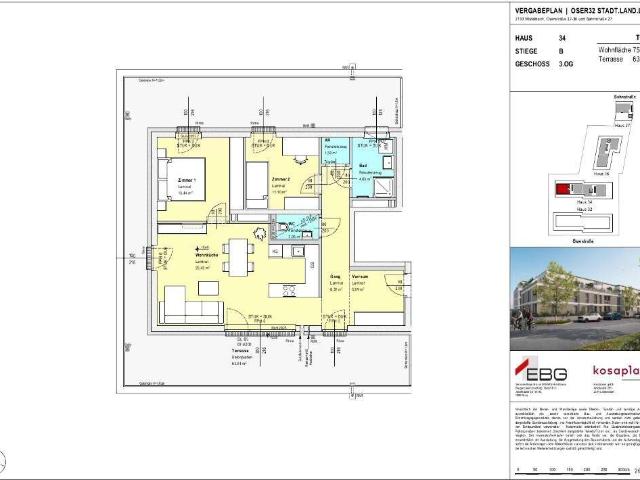 Apartment mieten in Lanzendorf, Mistelbach