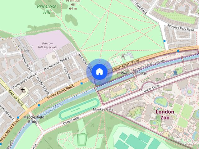 Apartment for rent in Chalk Farm, St John's Wood