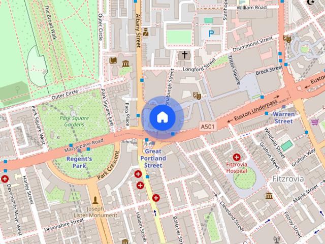 Apartment for rent in Fitzrovia, Greater London