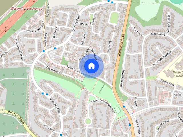 Apartment for rent in Kings Hill, Colliers End